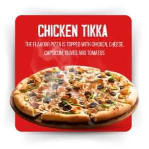 Chicken Tikka Pizza
